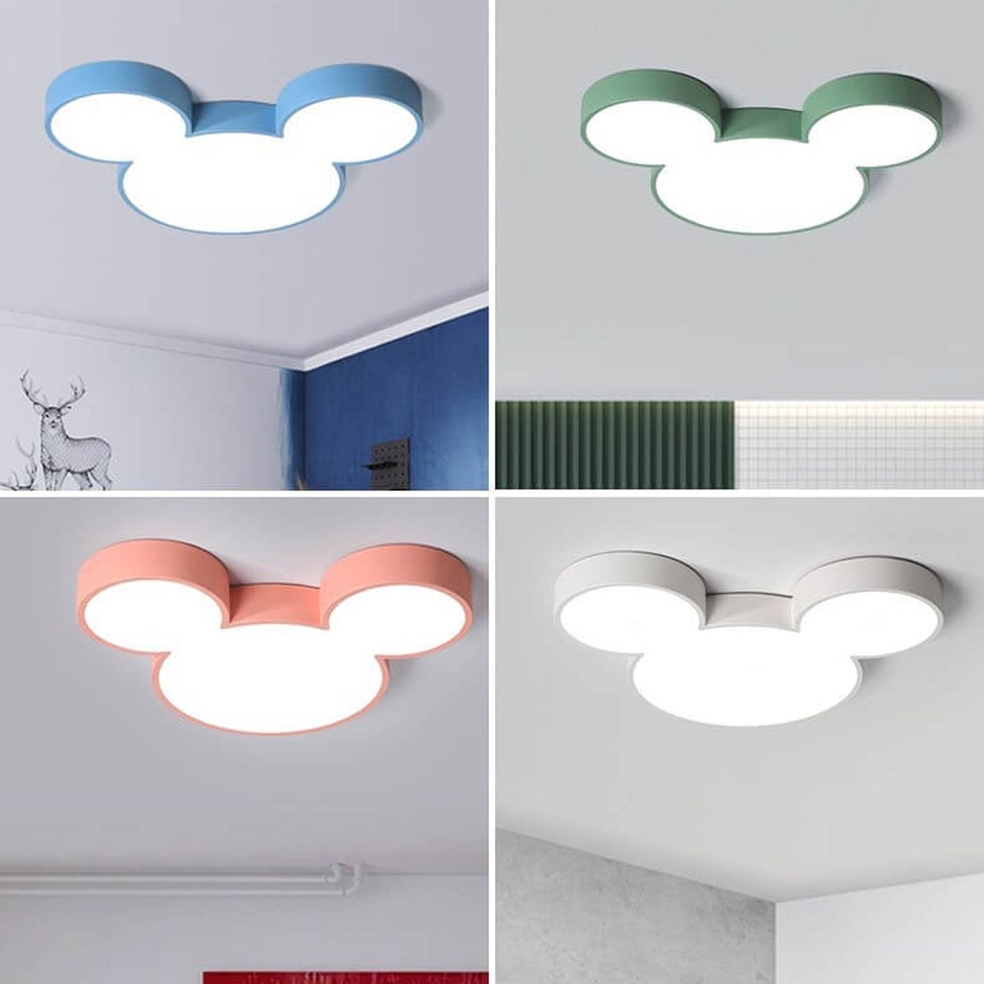 Wearclo | Cartoon LED Ceiling Light | Slim Children's Design