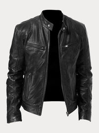 Wearclo | Timeless Essential Leather Jacket