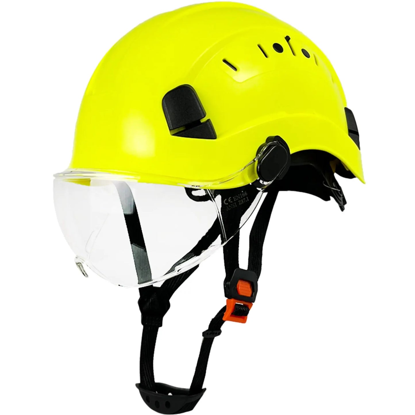 Wearclo | CE ABS Safety Helmet with Goggles & Visor – SafeGuard