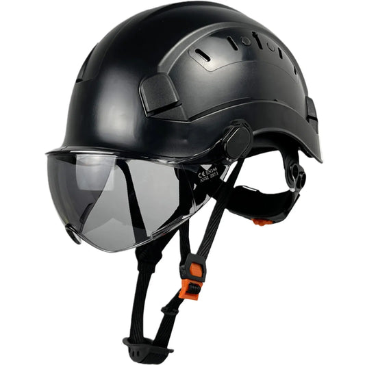 Wearclo | CE ABS Safety Helmet with Goggles & Visor – SafeGuard