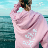 Wearclo | Cozy Graphic Hoodie with Positive Message