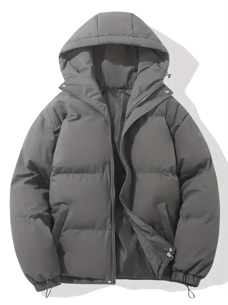 Wearclo - Classic Design Warm Hooded Jacket