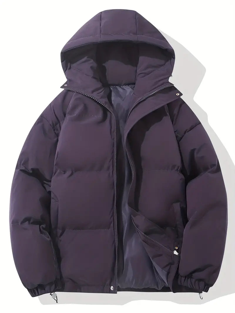 Wearclo - Classic Design Warm Hooded Jacket