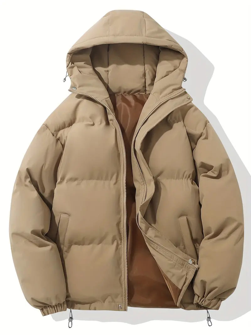 Wearclo - Classic Design Warm Hooded Jacket