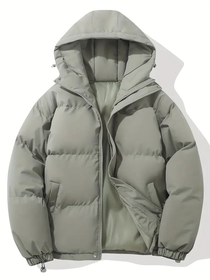 Wearclo - Classic Design Warm Hooded Jacket