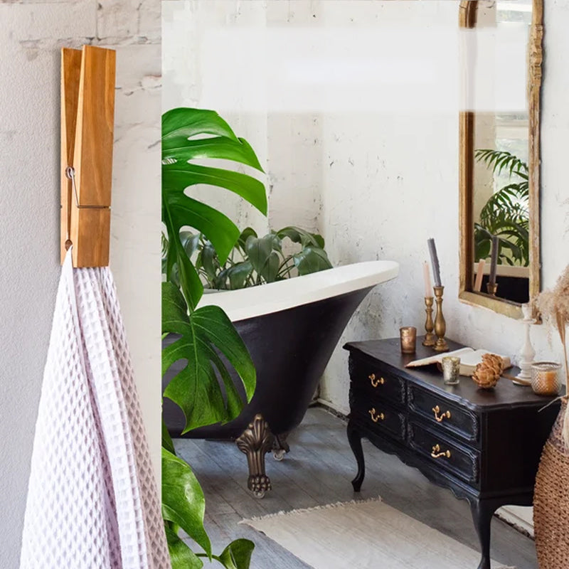 Wearclo | Clothespin Bathroom Towel Holder