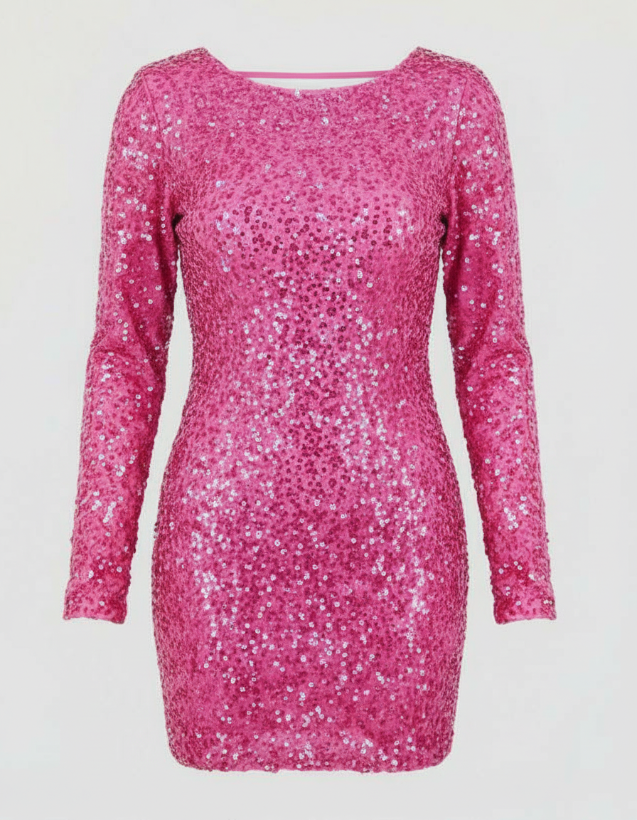 Wearclo | Cocktail Dress with Open Back
