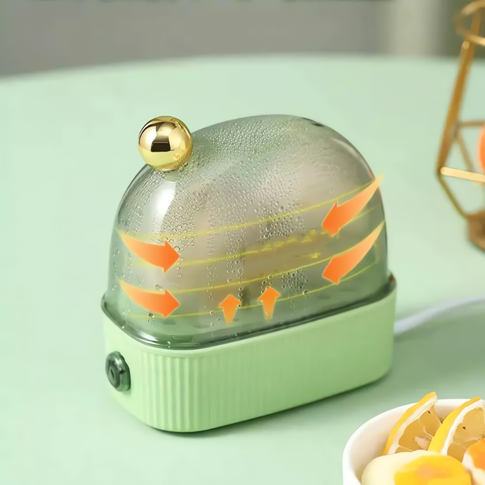 Wearclo | Compact Electric Egg Cooker for 2 Eggs