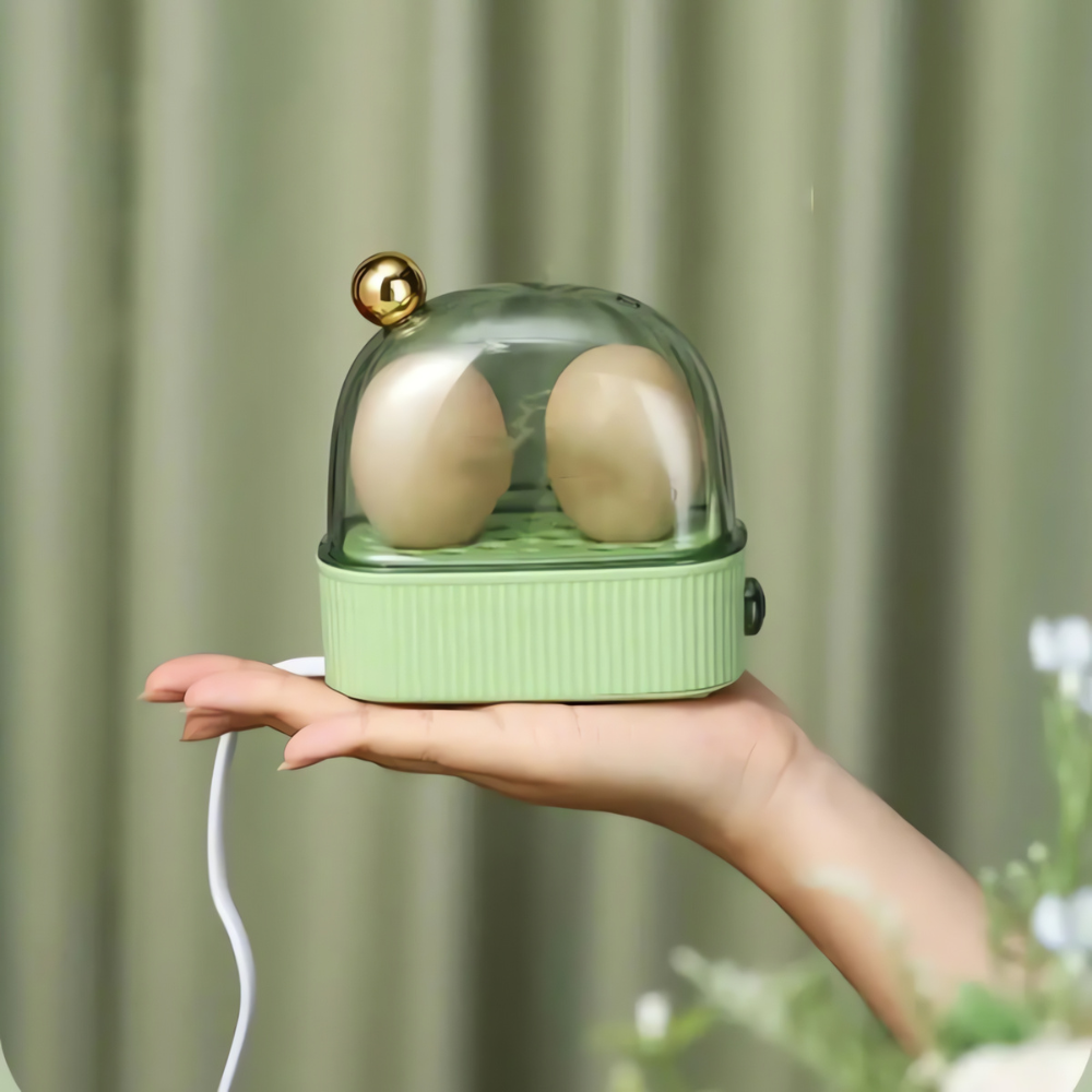 Wearclo | Compact Electric Egg Cooker for 2 Eggs