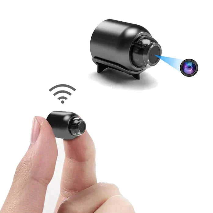 Wearclo | Compact WiFi Surveillance Camera | Wireless | Night Vision | Motion Detection