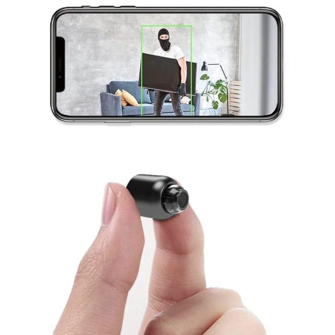 Wearclo | Compact WiFi Surveillance Camera | Wireless | Night Vision | Motion Detection