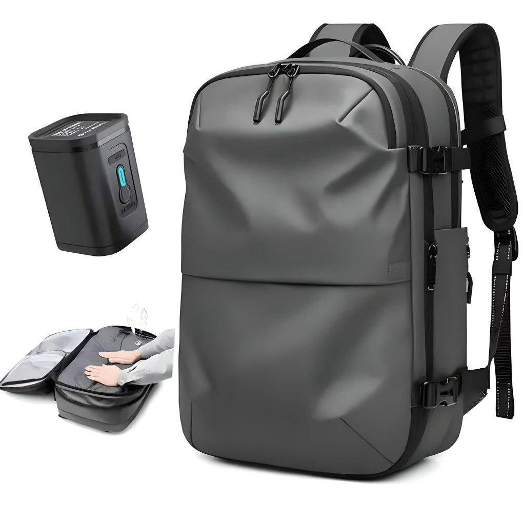 Wearclo | Compression Backpack for Travel - Carry-On Size