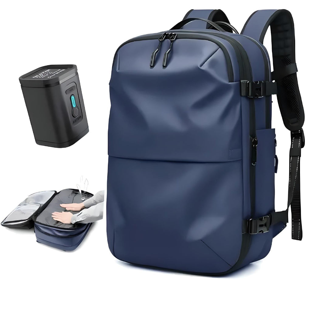 Wearclo | Compression Backpack for Travel - Carry-On Size