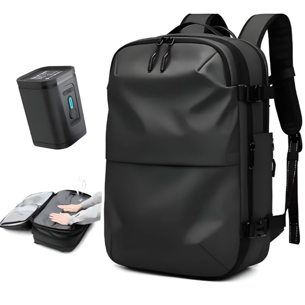 Wearclo | Compression Backpack for Travel - Carry-On Size