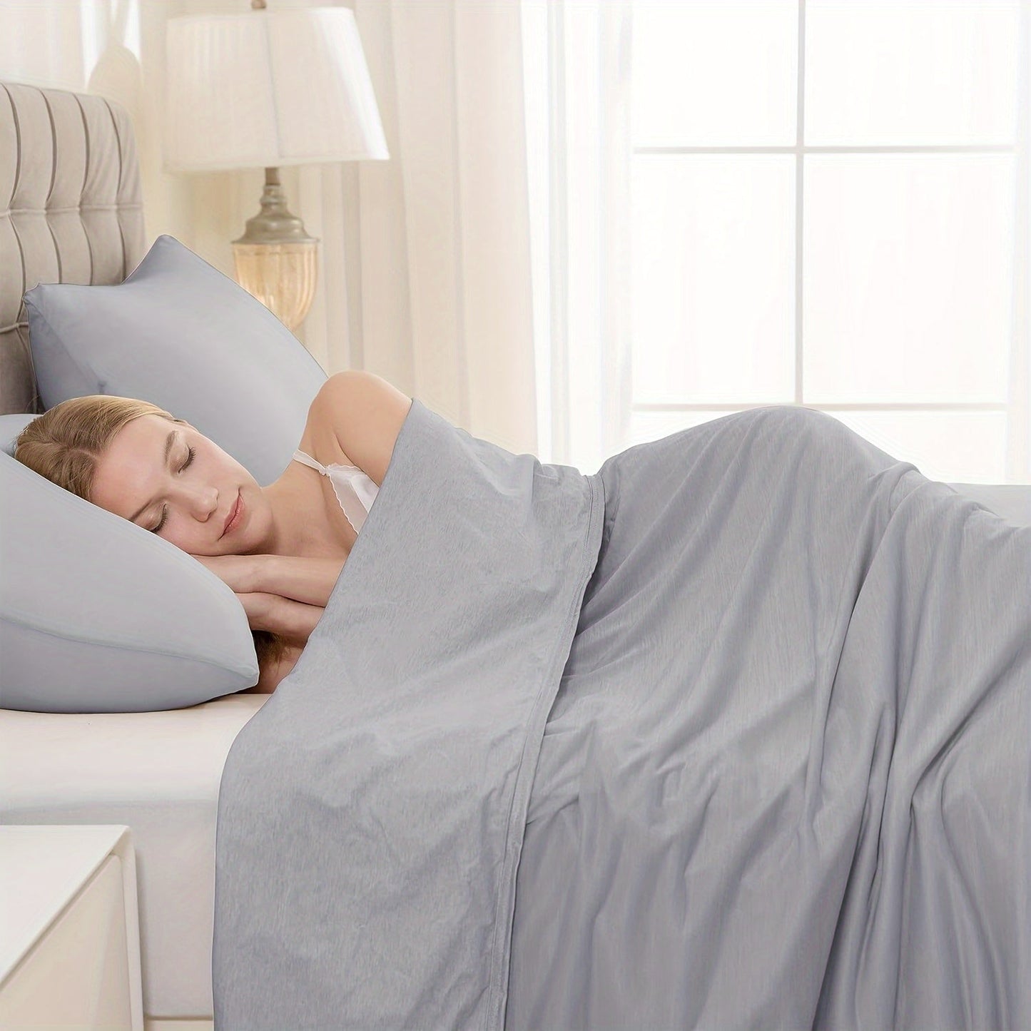 Wearclo | Cooling Summer Blanket – Light and Breathable Blanket for Restorative Sleep on Warm Nights