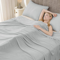 Wearclo | Cooling Summer Blanket – Light and Breathable Blanket for Restorative Sleep on Warm Nights