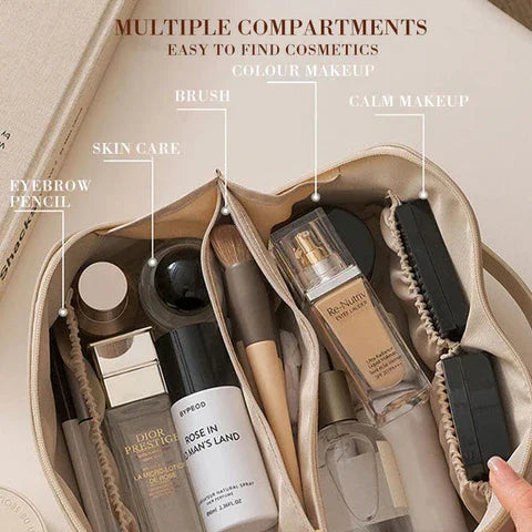 Wearclo | Cosmetic Bag | Elegant and Spacious | Practical Storage