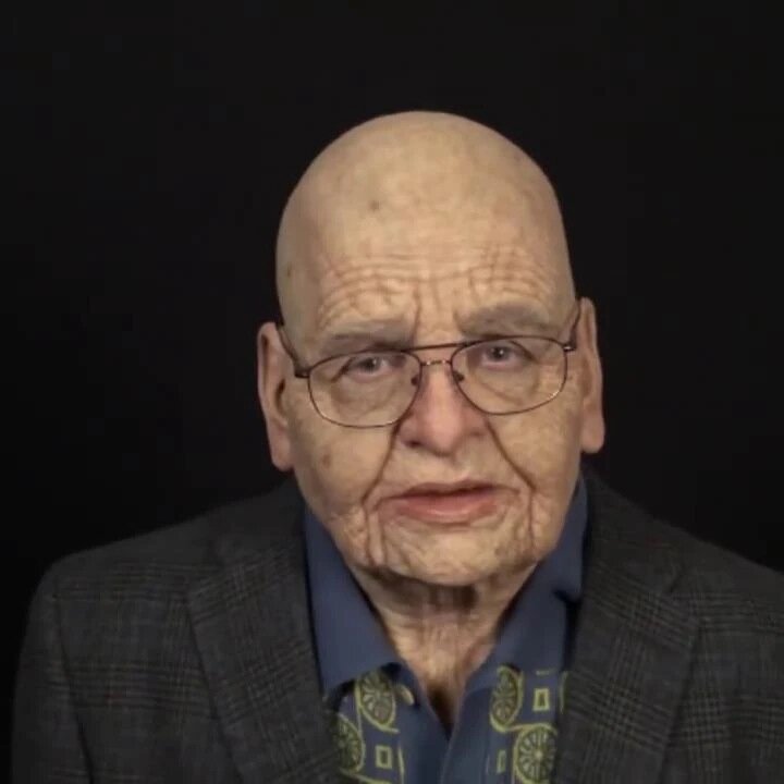 Wearclo | Creepy Old Man Mask – Realistic Latex Halloween Mask for Adults