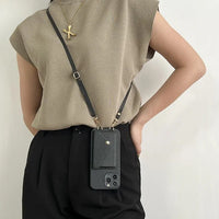 Wearclo | Crossbody Phone Case with Card Slot & Key Clip