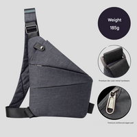 Wearclo | Crossbody Sling Bag - Hidden Pocket Design