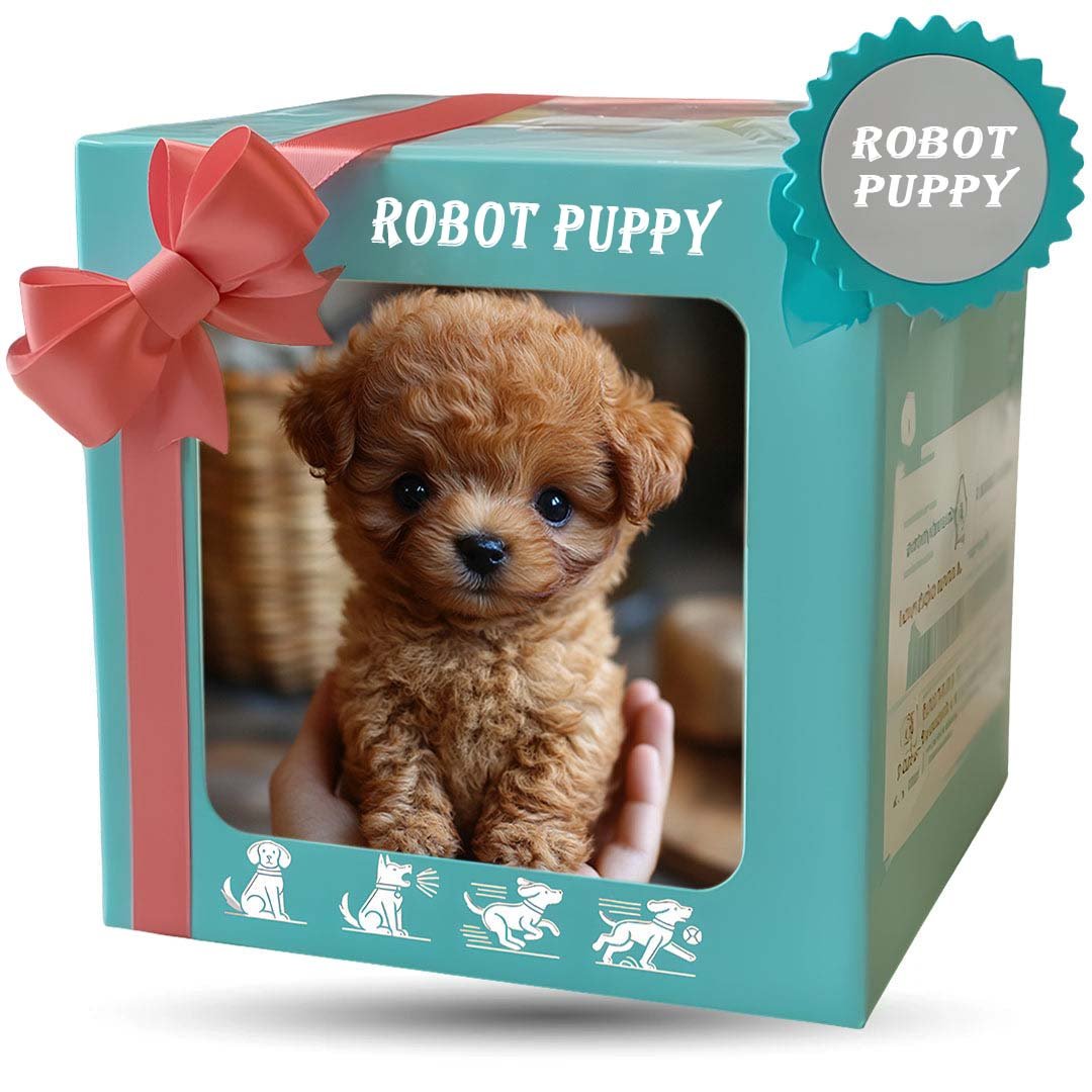Wearclo | CuddlePup Smart Robot Puppy Dog | Perfect gift for children & elderly