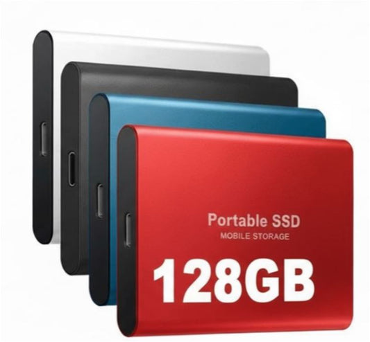 Wearclo | DataSprint External SSD 128GB – Fast USB-C storage up to 1050 MB/s