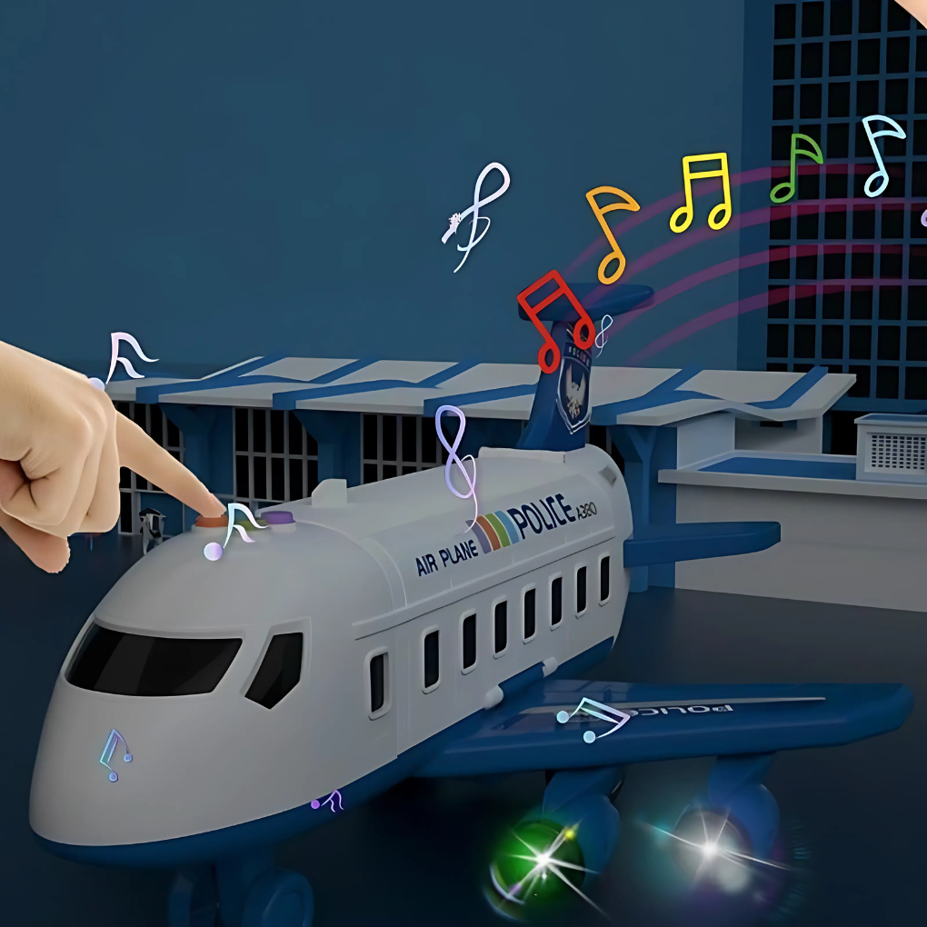 Wearclo | Deformable Airplane Toy with Storage & Sound