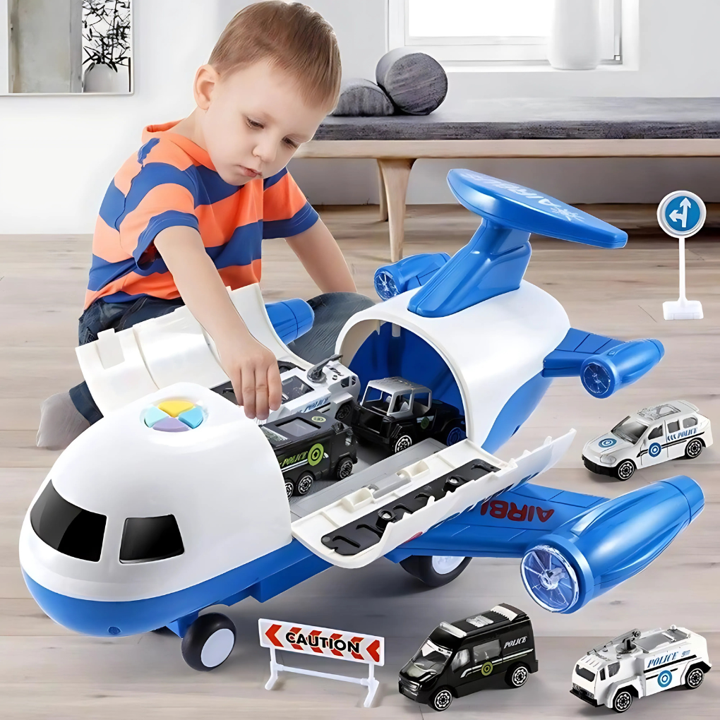 Wearclo | Deformable Airplane Toy with Storage & Sound