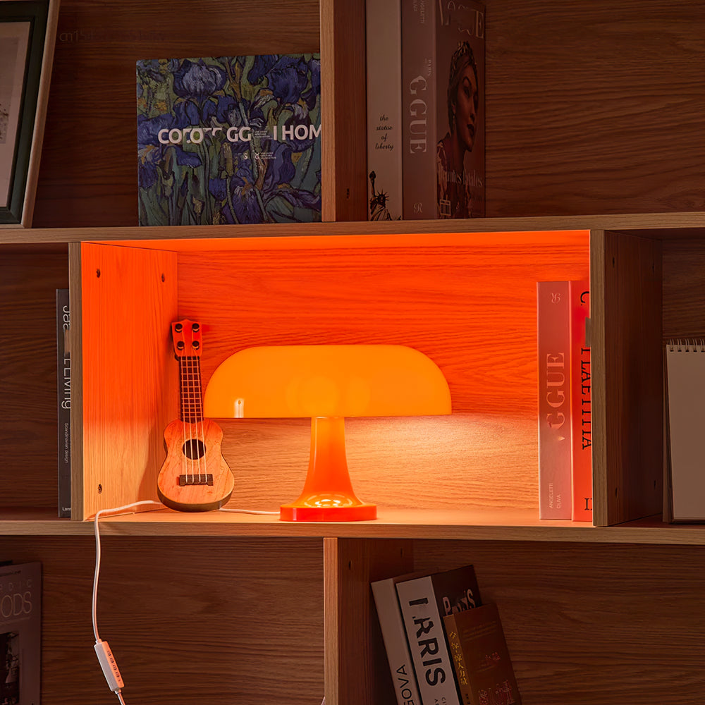 Wearclo | Dimmable Mushroom Table Lamp with USB