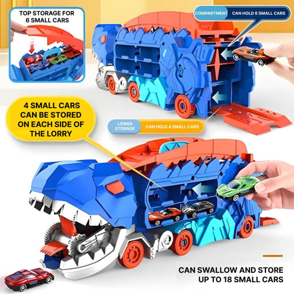 Wearclo | Dinosaur Truck Toy Set Racing Track