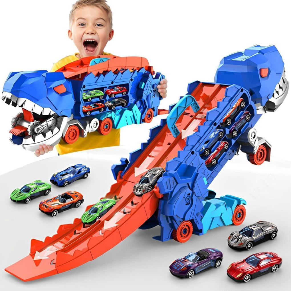 Wearclo | Dinosaur Truck Toy Set Racing Track