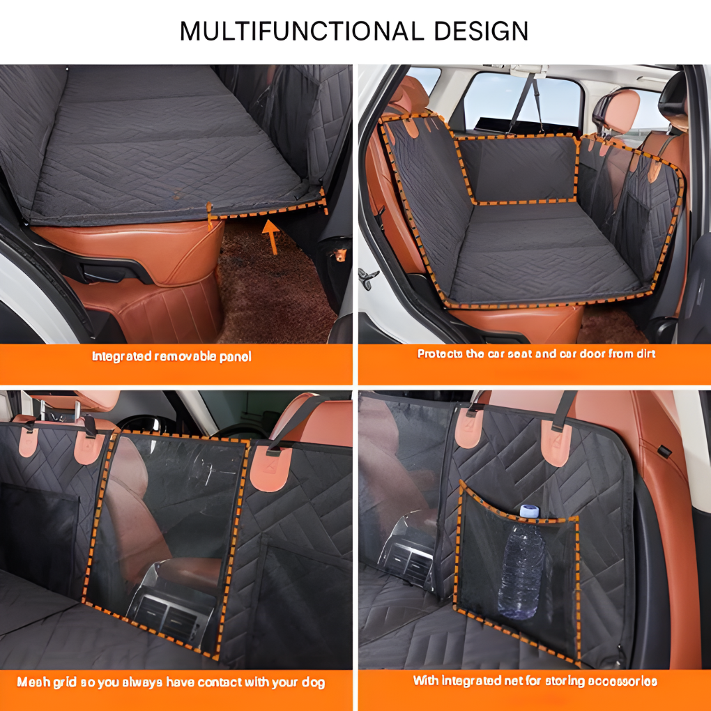 Wearclo | Dog Back Seat Extender with Quilted Design