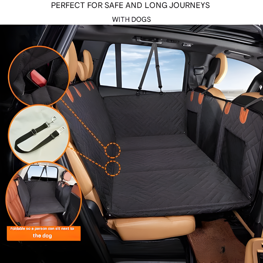 Wearclo | Dog Back Seat Extender with Quilted Design