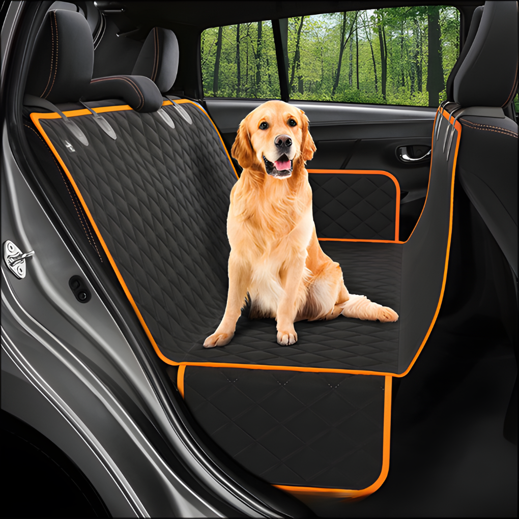 Wearclo | Dog Car Seat Extender Hammock with Quilted Design