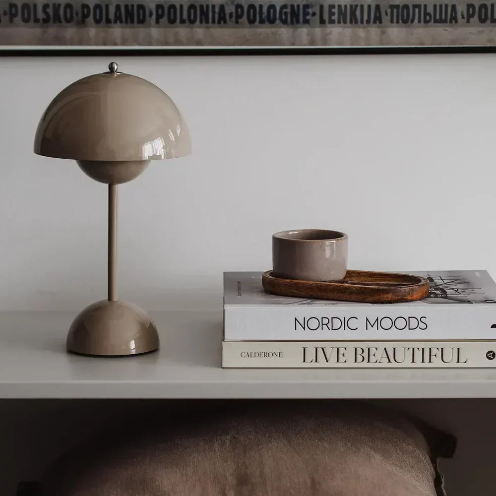 Wearclo | Dome Table Lamp LED Dimmable Lighting