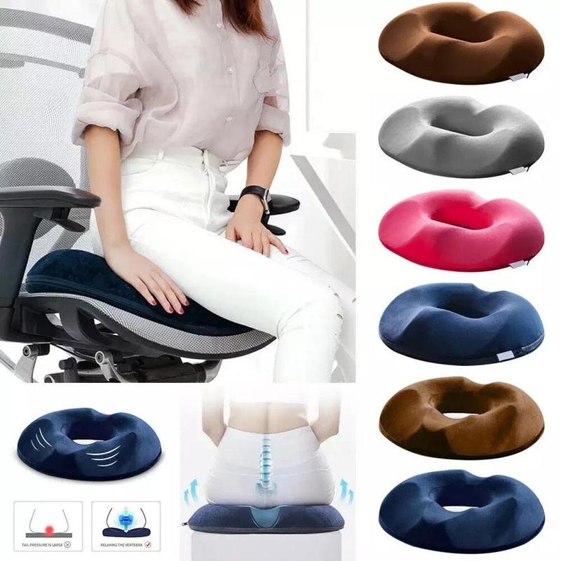 Wearclo | Donut Seat Cushion for Hemorrhoid & Coccyx Pain Relief