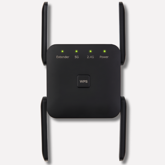Wearclo | Dual Band WiFi Extender 1200Mbps Signal Booster