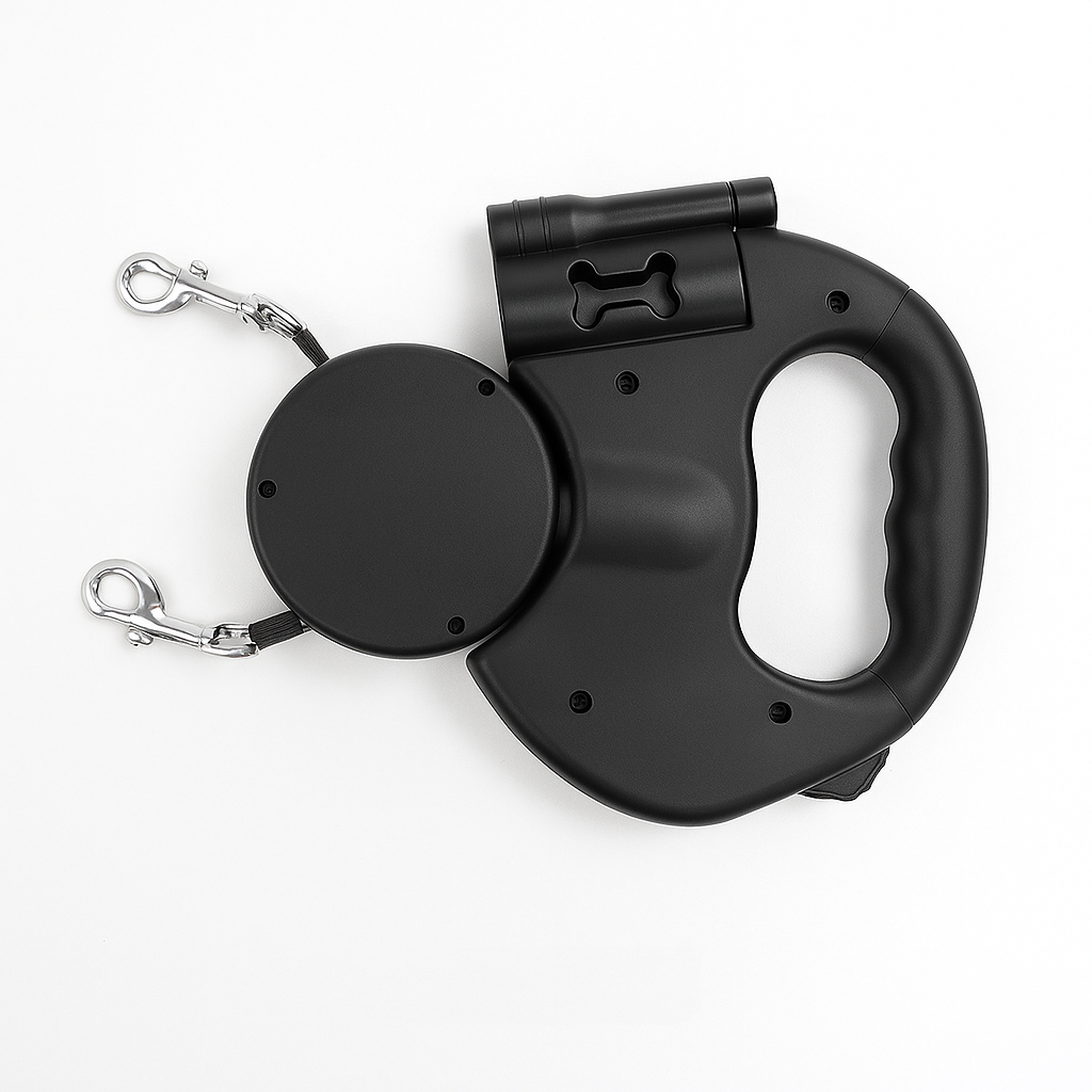 Wearclo | Dual Dog Retractable Leash with 360 Rotation
