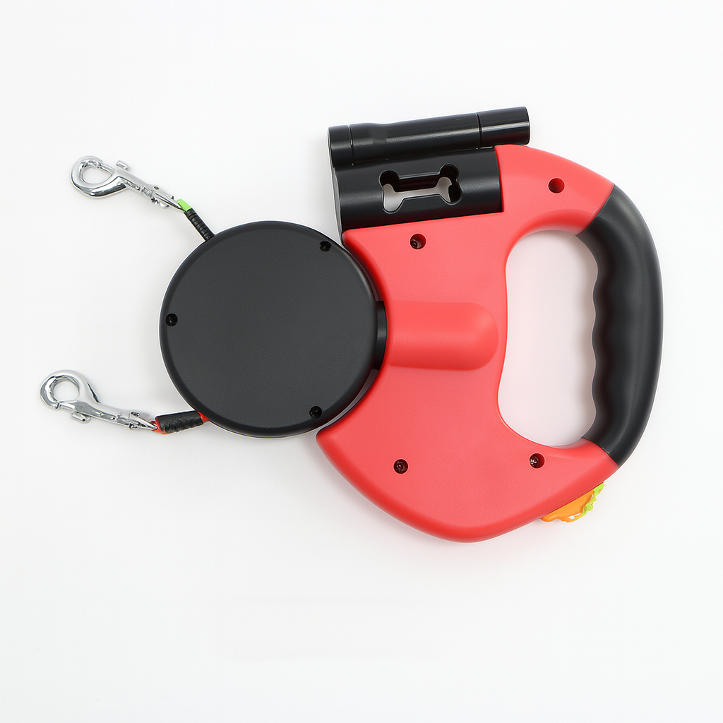 Wearclo | Dual Dog Retractable Leash with 360 Rotation