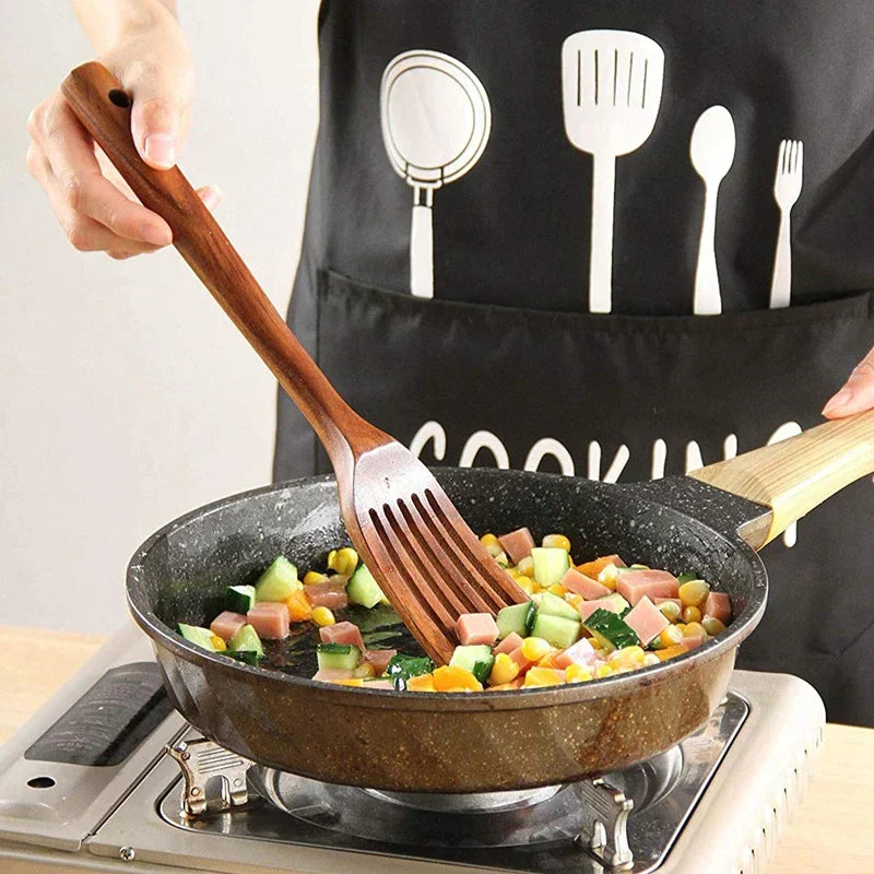 Wearclo | Ecochef – Teak Kitchen Utensil Set