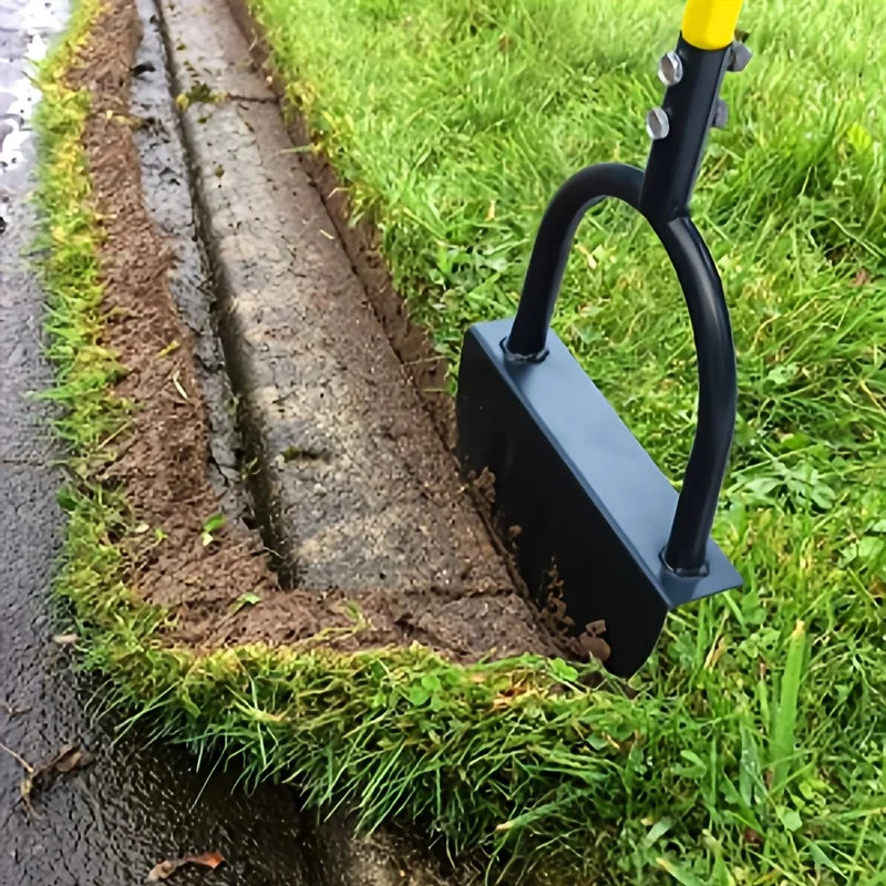 Wearclo | EdgeMaster Lawn Edger | Half-Moon Design with Wavy Edge | Manual Tool for Clean Lawn Edges & Beds