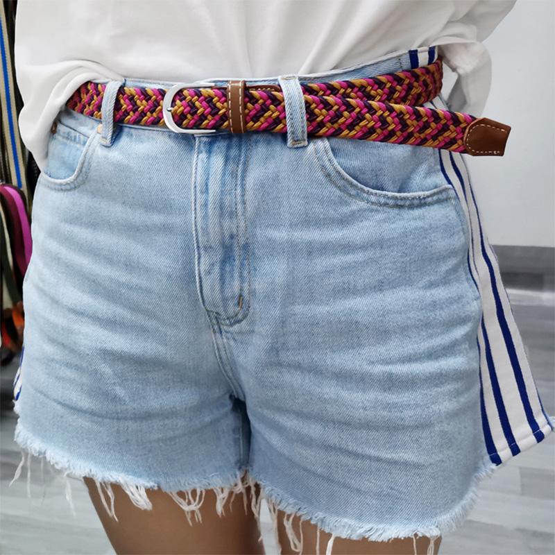 Wearclo | Elastic Woven Thin Belt