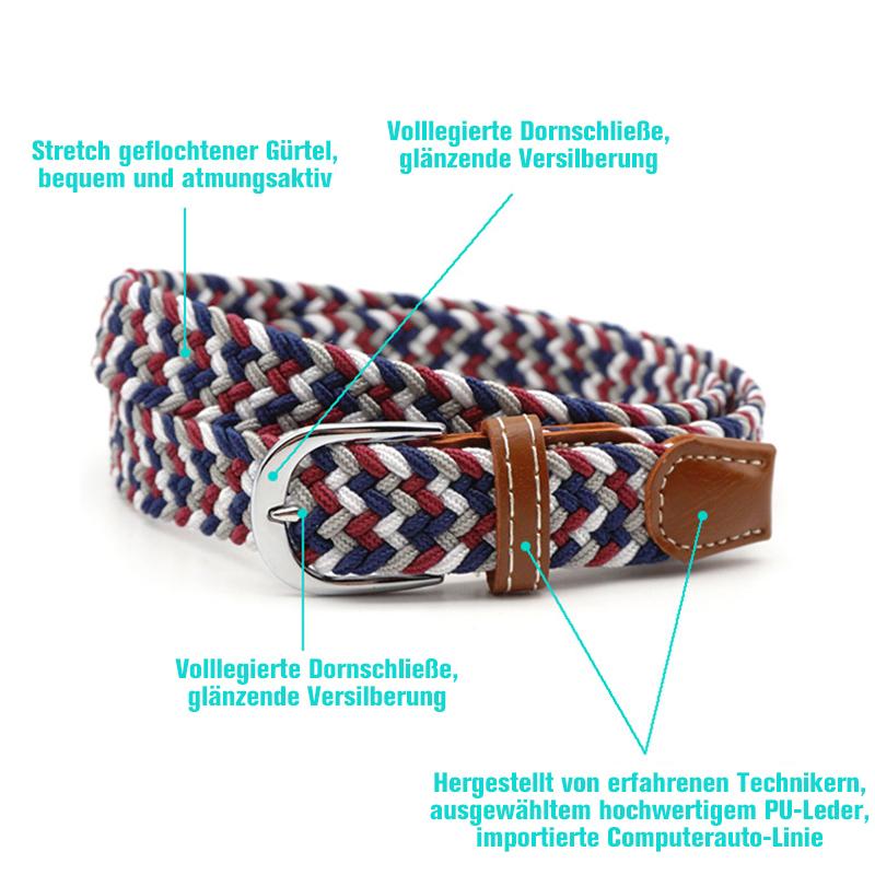 Wearclo | Elastic Woven Thin Belt