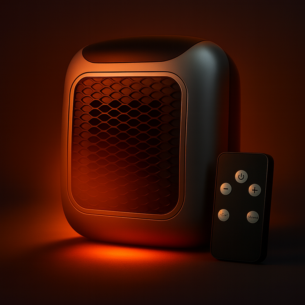 Wearclo | Electric Room Heater, Wall-Mounted, Portable Ceramic Room Heater