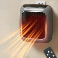 Wearclo | Electric Room Heater, Wall-Mounted, Portable Ceramic Room Heater