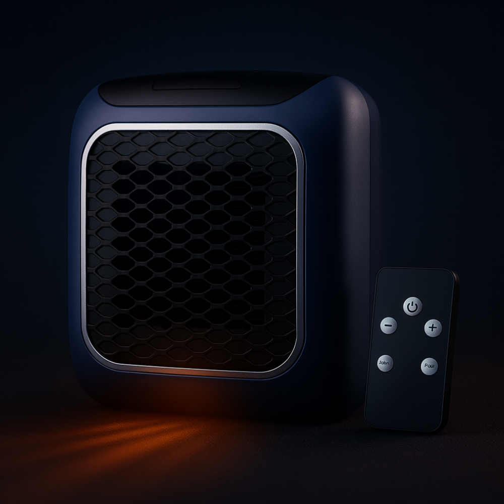 Wearclo | Electric Room Heater, Wall-Mounted, Portable Ceramic Room Heater