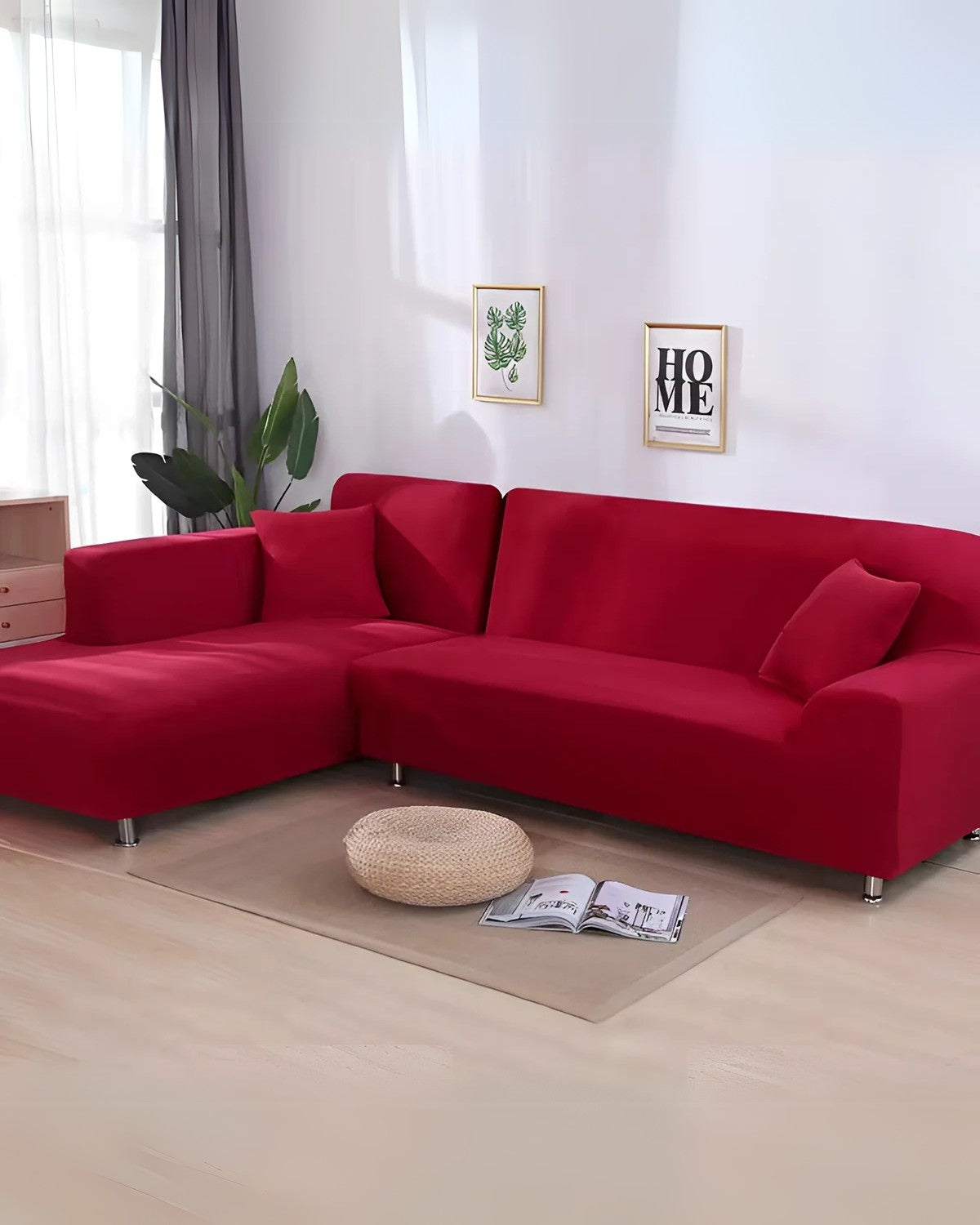 Wearclo | Elegant Modular Sofa Cover with Customizable Arrangement