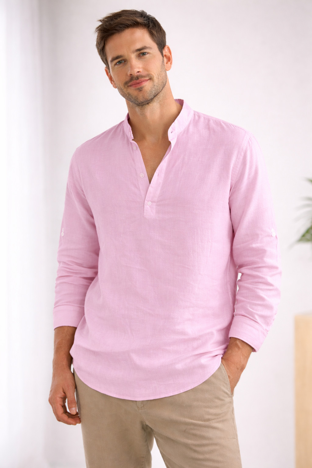 Wearclo – Elegant Shirt with Collar