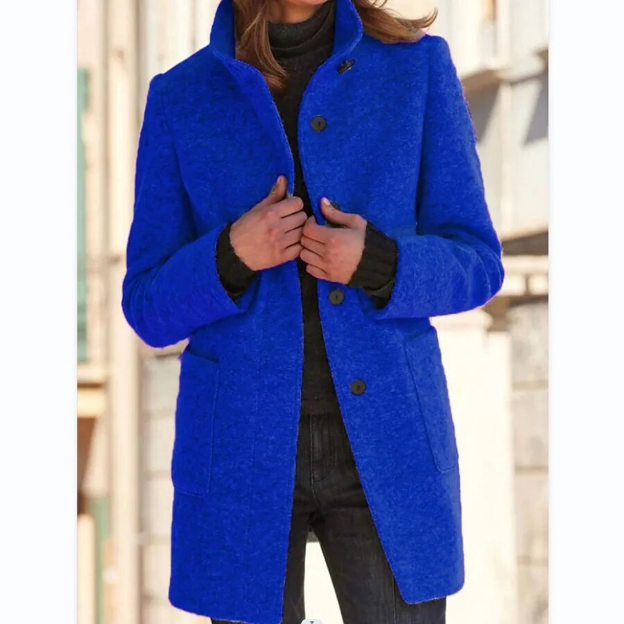 Wearclo - Elegant Wool Coat