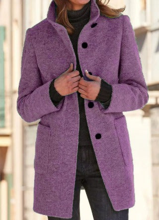 Wearclo - Elegant Wool Coat